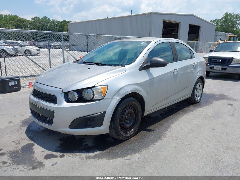 2016 Chevrolet SONIC VIN 1G1JA5SHXG4171366 IAAI salvage auction — NORMAL WEAR, Clear (Georgia), sold $375 on 2026-07-22 (photo 2)