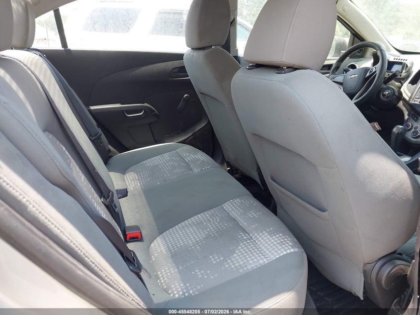 2016 Chevrolet SONIC VIN 1G1JA5SHXG4171366 IAAI salvage auction — NORMAL WEAR, Clear (Georgia), sold $375 on 2026-07-22 (photo 8)