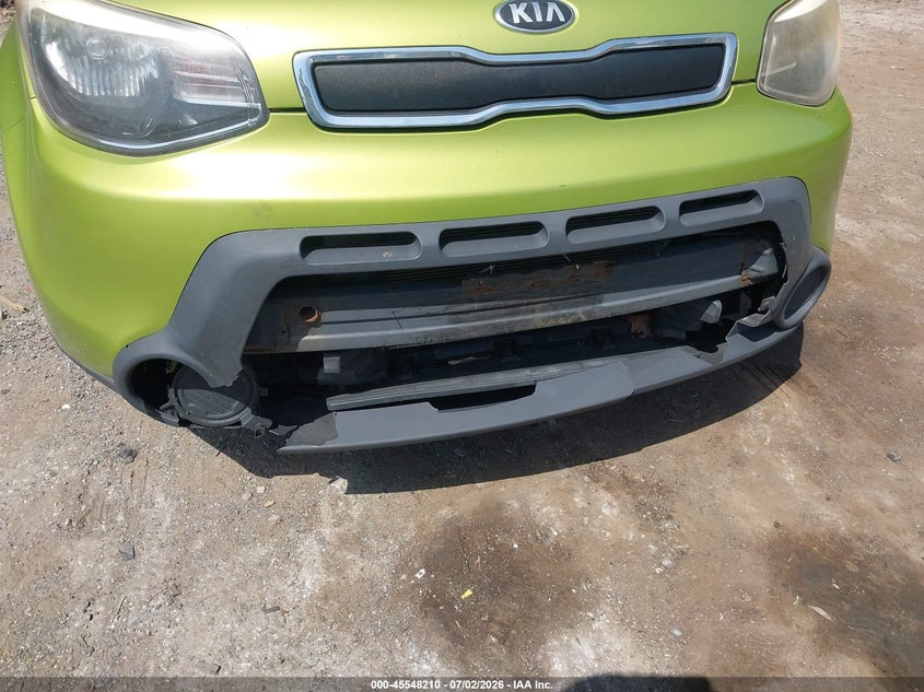 2014 Kia Soul VIN KNDJN2A22E7042668 IAAI salvage auction — NORMAL WEAR, Clear (Maryland), sold $675 on 2026-07-21 (photo 6)
