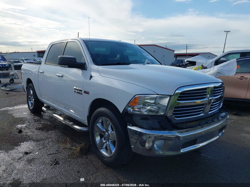 2017 Ram 1500 VIN 1C6RR6LT9HS514300 IAAI salvage auction — FRONT END, Salvage (Louisiana), sold $4,225 on 2026-08-26 (photo 1)