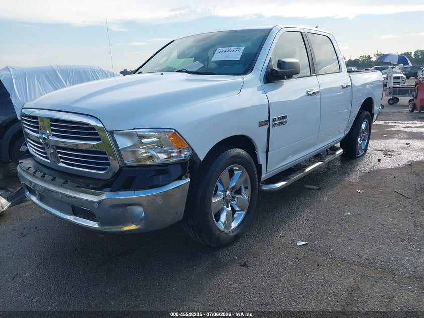 2017 Ram 1500 VIN 1C6RR6LT9HS514300 IAAI salvage auction — FRONT END, Salvage (Louisiana), sold $4,225 on 2026-08-26 (photo 6)