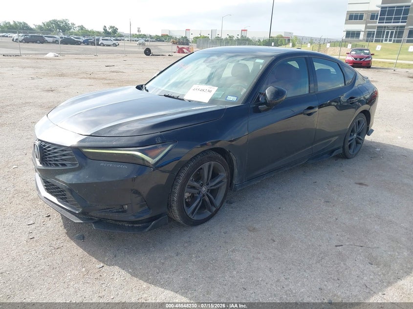 2023 Acura Integra VIN 19UDE4H34PA027510 IAAI salvage auction — HAIL, Salvage Title, sold $14,450 on 2026-08-18 (photo 2)