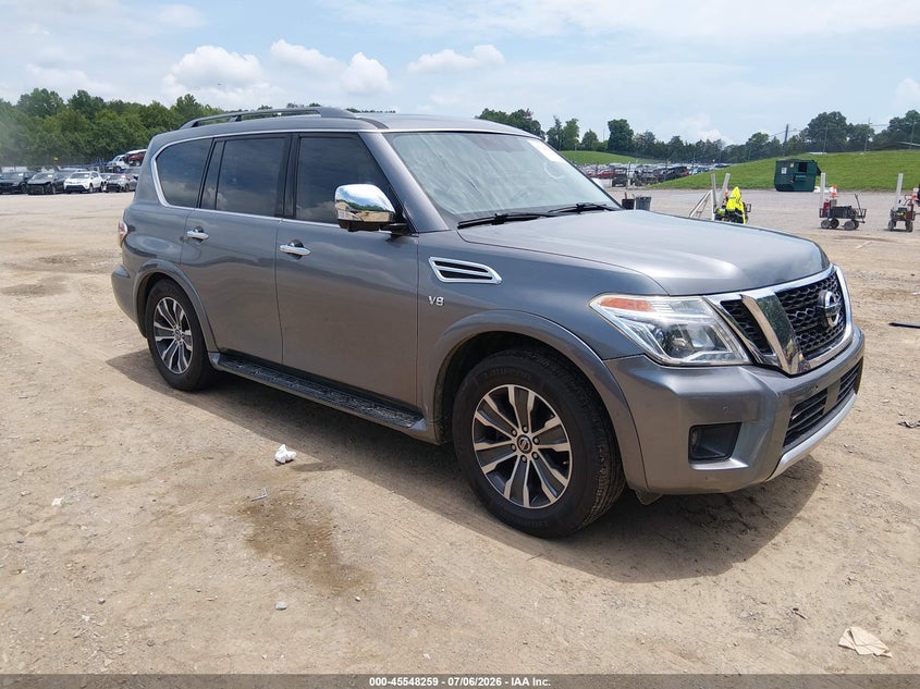 2018 Nissan Armada VIN JN8AY2NC1JX503061 IAAI salvage auction — REAR END, Salvage Title, sold $7,200 on 2026-07-22 (photo 1)