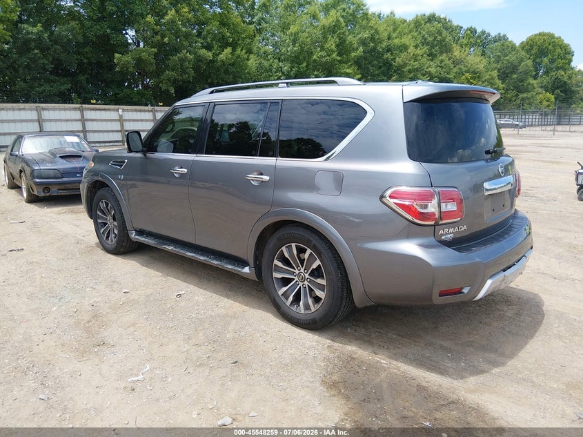 2018 Nissan Armada VIN JN8AY2NC1JX503061 IAAI salvage auction — REAR END, Salvage Title, sold $7,200 on 2026-07-22 (photo 3)