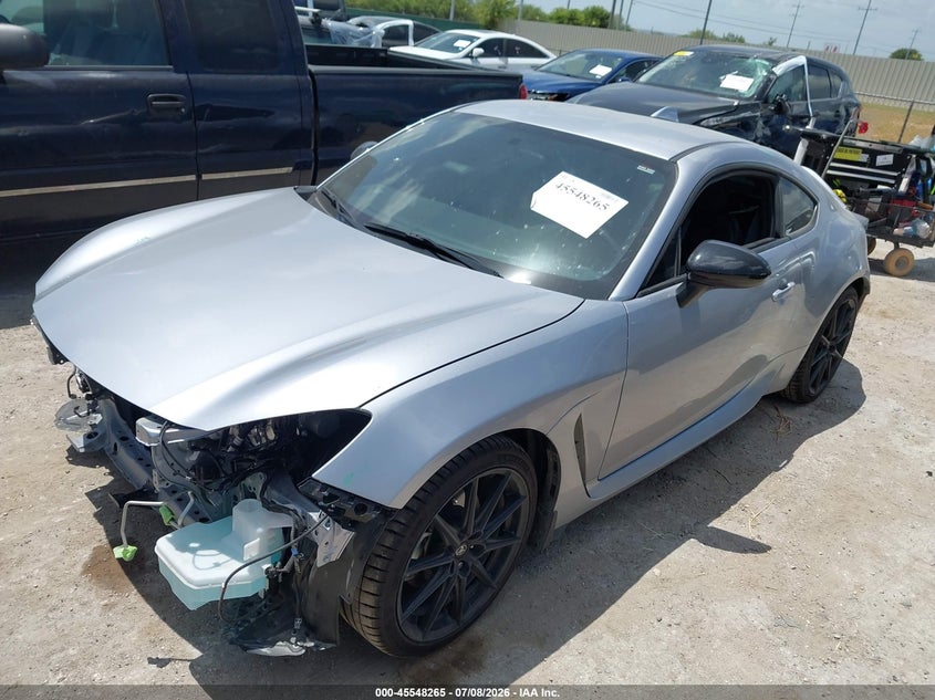 2025 Toyota Gr 86 VIN JF1ZNBE12S8758678 IAAI salvage auction — FRONT END, Salvage (Texas), sold $12,750 on 2026-08-10 (photo 2)