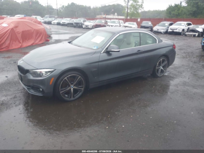 2020 BMW 4er VIN WBA4Z3C08L5N07172 IAAI salvage auction — WATER/FLOOD, Salvage Title, sold $7,300 on 2026-07-29 (photo 2)