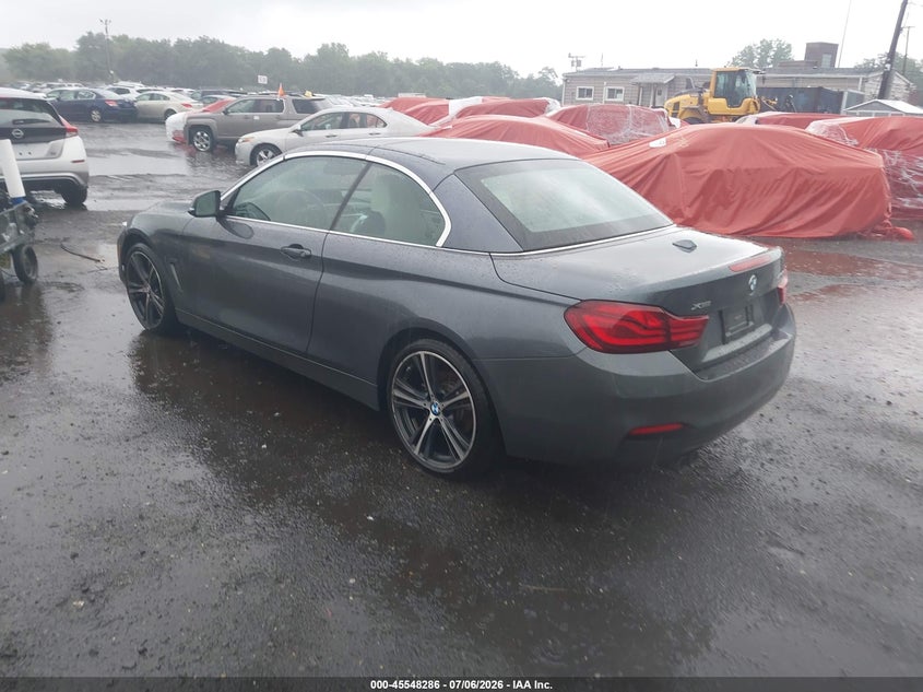 2020 BMW 4er VIN WBA4Z3C08L5N07172 IAAI salvage auction — WATER/FLOOD, Salvage Title, sold $7,300 on 2026-07-29 (photo 3)