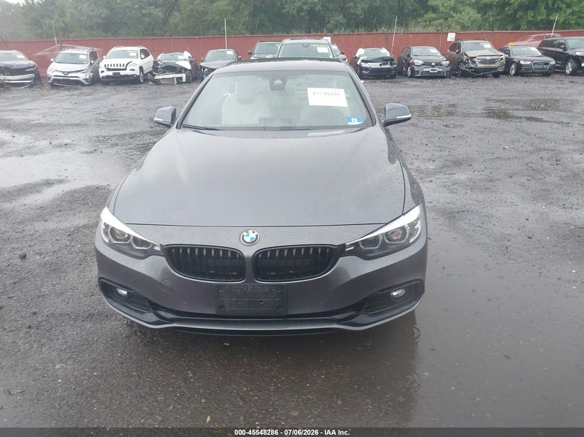 2020 BMW 4er VIN WBA4Z3C08L5N07172 IAAI salvage auction — WATER/FLOOD, Salvage Title, sold $7,300 on 2026-07-29 (photo 6)