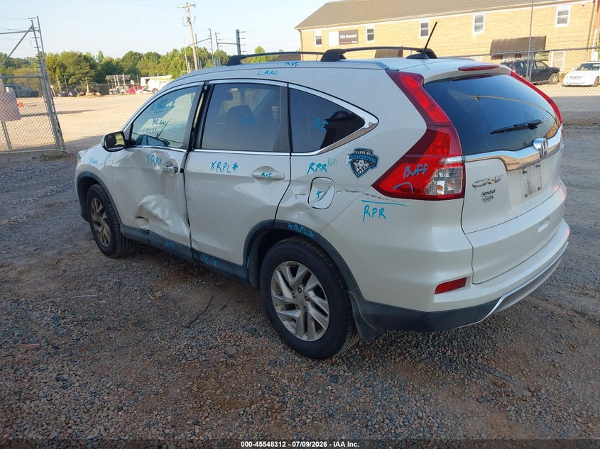 2016 Honda Cr-v VIN 5J6RM4H75GL104927 IAAI salvage auction — LEFT SIDE, Salvage (North Carolina), sold $4,850 on 2026-07-27 (photo 3)