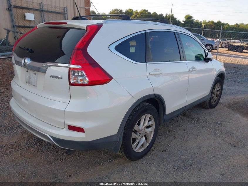 2016 Honda Cr-v VIN 5J6RM4H75GL104927 IAAI salvage auction — LEFT SIDE, Salvage (North Carolina), sold $4,850 on 2026-07-27 (photo 4)