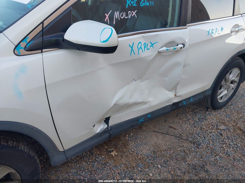 2016 Honda Cr-v VIN 5J6RM4H75GL104927 IAAI salvage auction — LEFT SIDE, Salvage (North Carolina), sold $4,850 on 2026-07-23 (photo 6)
