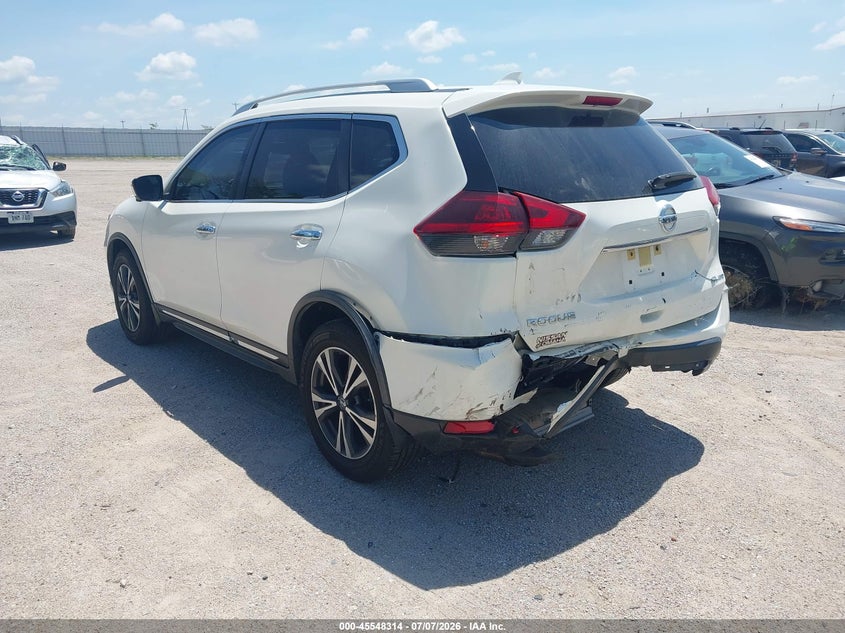 2018 Nissan Rogue VIN JN8AT2MV2JW304799 IAAI salvage auction — REAR END, Certificate Of Title (Nebraska), sold $4,100 on 2026-07-24 (photo 3)