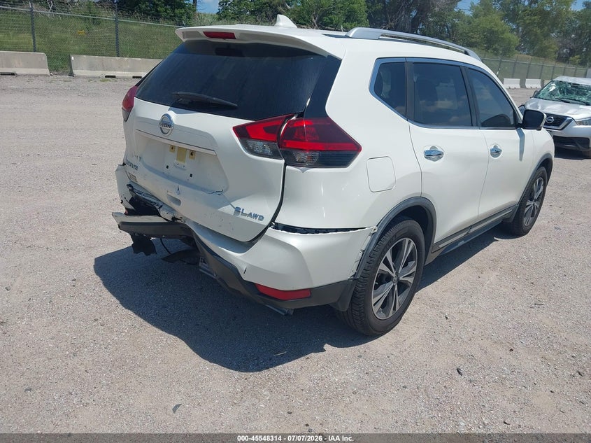 2018 Nissan Rogue VIN JN8AT2MV2JW304799 IAAI salvage auction — REAR END, Certificate Of Title (Nebraska), sold $4,100 on 2026-07-24 (photo 4)