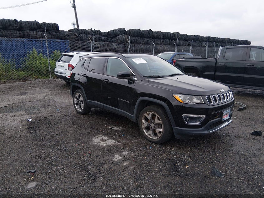 2018 Jeep Compass VIN 3C4NJDCB6JT131848 IAAI salvage auction — UNKNOWN, Salvage (Pennsylvania), sold $5,800 on 2026-07-23 (photo 1)