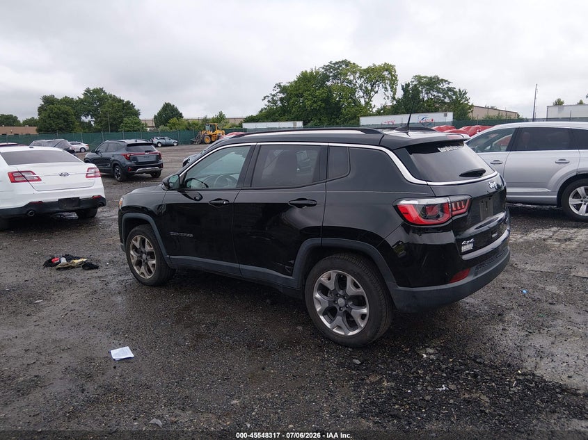 2018 Jeep Compass VIN 3C4NJDCB6JT131848 IAAI salvage auction — UNKNOWN, Salvage (Pennsylvania), sold $5,800 on 2026-07-23 (photo 3)
