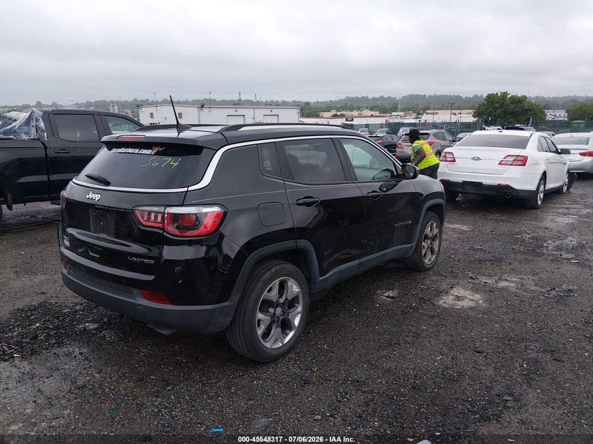 2018 Jeep Compass VIN 3C4NJDCB6JT131848 IAAI salvage auction — UNKNOWN, Salvage (Pennsylvania), sold $5,800 on 2026-07-23 (photo 4)