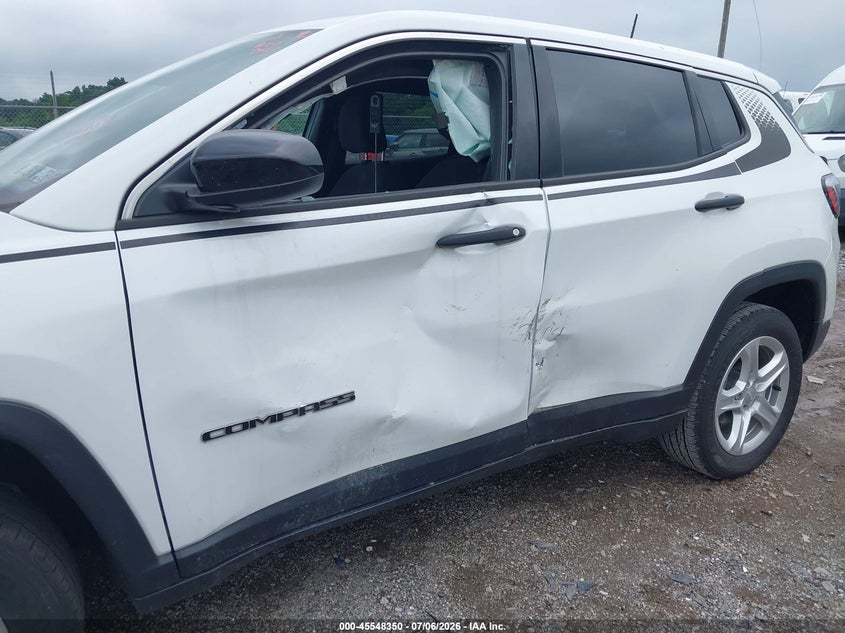 2023 Jeep Compass VIN 3C4NJDAN1PT519592 IAAI salvage auction — UNKNOWN, Salvage Title, sold $3,100 on 2026-08-08 (photo 6)
