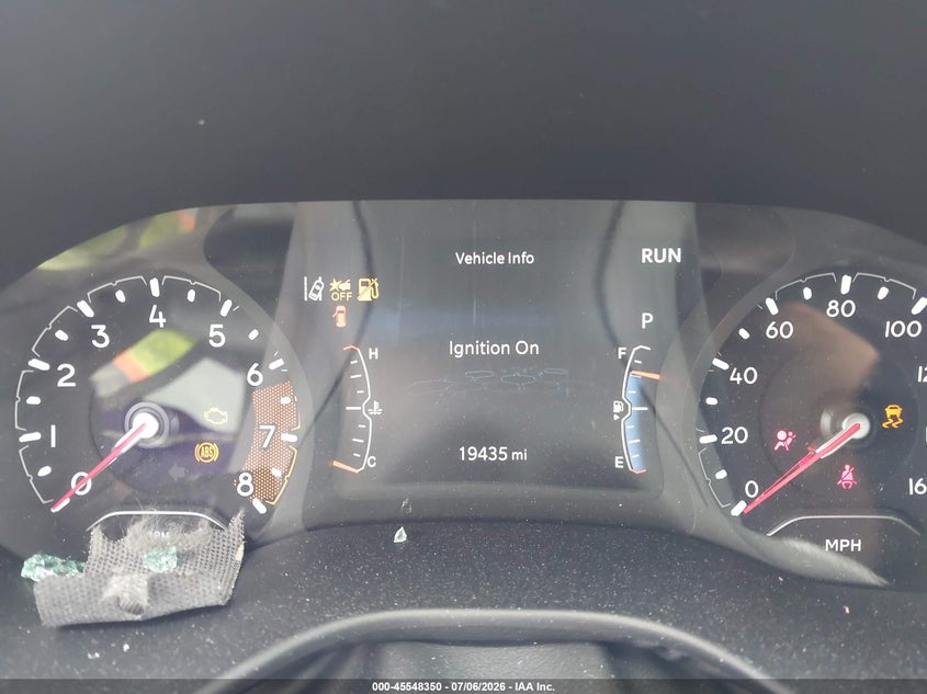 2023 Jeep Compass VIN 3C4NJDAN1PT519592 IAAI salvage auction — UNKNOWN, Salvage Title, sold $3,100 on 2026-08-08 (photo 7)