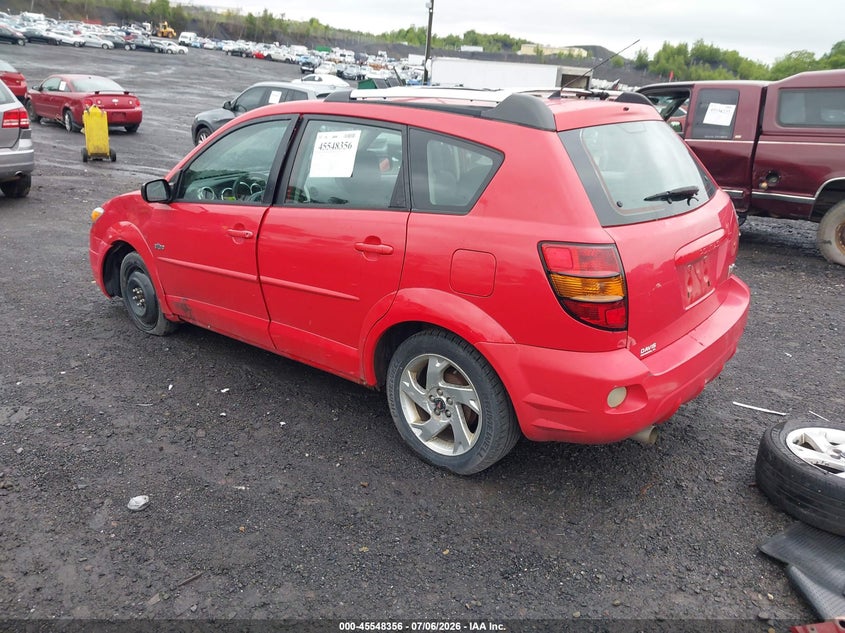 2003 Pontiac Vibe VIN 5Y2SL62873Z481192 IAAI salvage auction — FRONT END, Salvage (Pennsylvania), sold $450 on 2026-07-28 (photo 3)