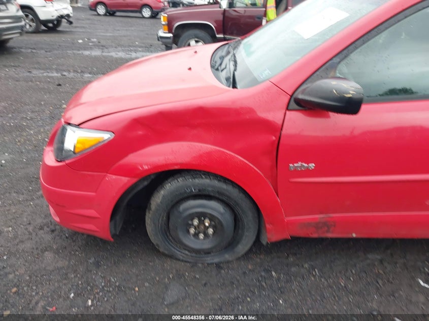 2003 Pontiac Vibe VIN 5Y2SL62873Z481192 IAAI salvage auction — FRONT END, Salvage (Pennsylvania), sold $450 on 2026-07-28 (photo 6)