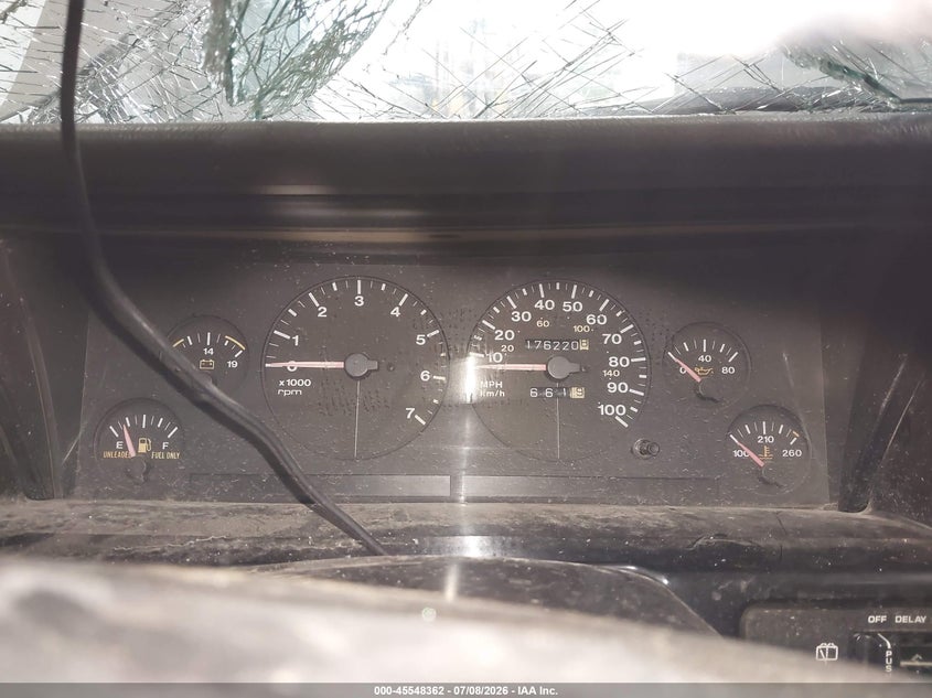 1993 Jeep Grand cherokee VIN 1J4GZ58S9PC513693 IAAI salvage auction — ROLLOVER, Regular (South Dakota), sold $300 on 2026-08-06 (photo 7)