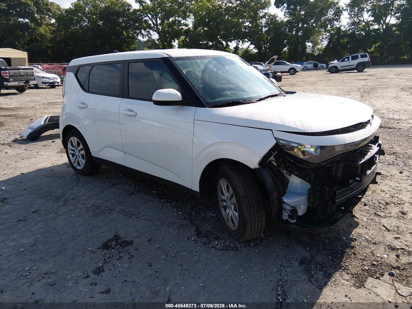2025 Kia Soul VIN KNDJ23AU7S7946348 IAAI salvage auction — FRONT END, Salvage Title, sold $6,625 on 2026-07-31 (photo 1)