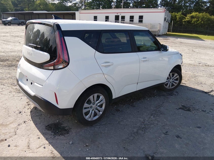 2025 Kia Soul VIN KNDJ23AU7S7946348 IAAI salvage auction — FRONT END, Salvage Title, sold $6,625 on 2026-07-31 (photo 4)