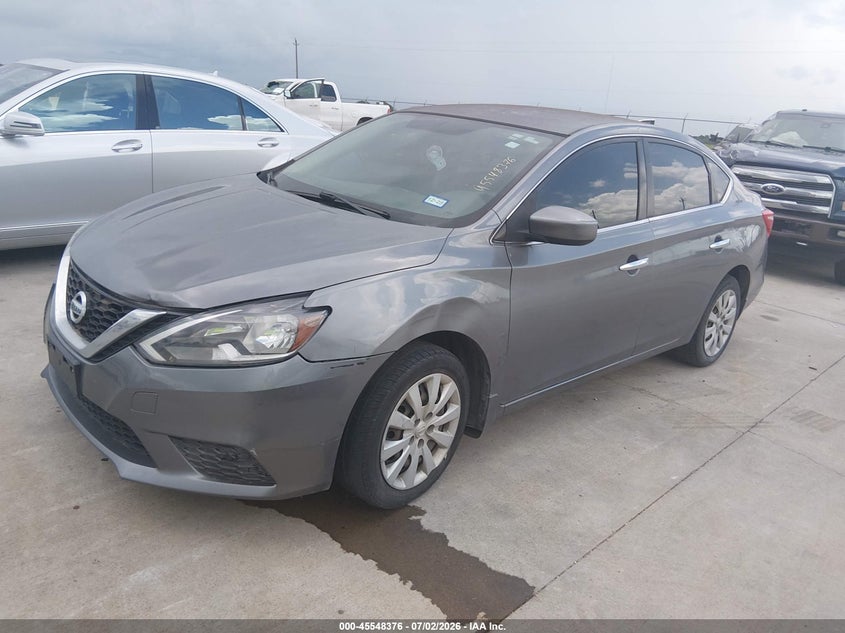2017 Nissan Sentra VIN 3N1AB7APXHY348010 IAAI salvage auction — NORMAL WEAR, Salvage Title, sold $525 on 2026-07-24 (photo 2)