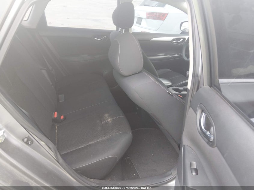 2017 Nissan Sentra VIN 3N1AB7APXHY348010 IAAI salvage auction — NORMAL WEAR, Salvage Title, sold $525 on 2026-07-24 (photo 8)