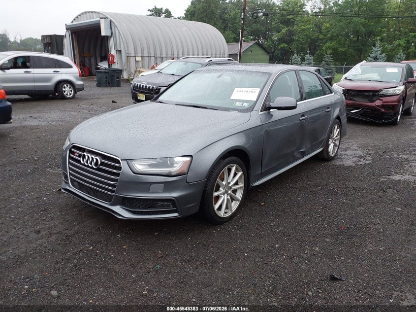 2015 Audi A4 VIN WAUFFAFL8FN037029 IAAI salvage auction — LEFT SIDE, Salvage (Pennsylvania), sold $25 on 2026-08-02 (photo 2)