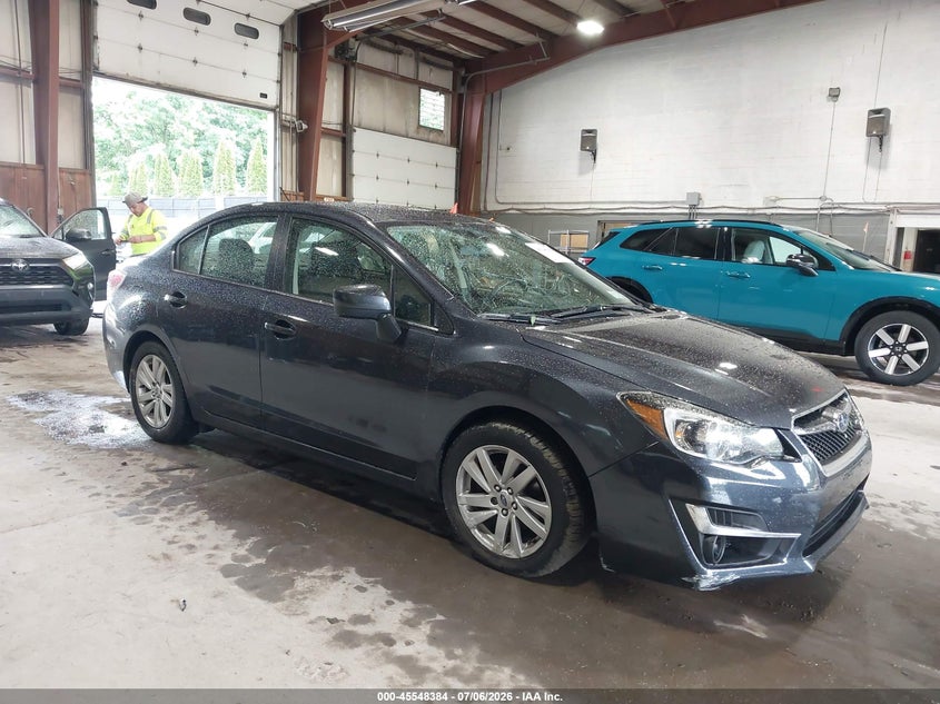 2015 Subaru Impreza VIN JF1GJAC67FH002085 IAAI salvage auction — FRONT END, Mv-907A (New York), sold $425 on 2026-07-29 (photo 1)