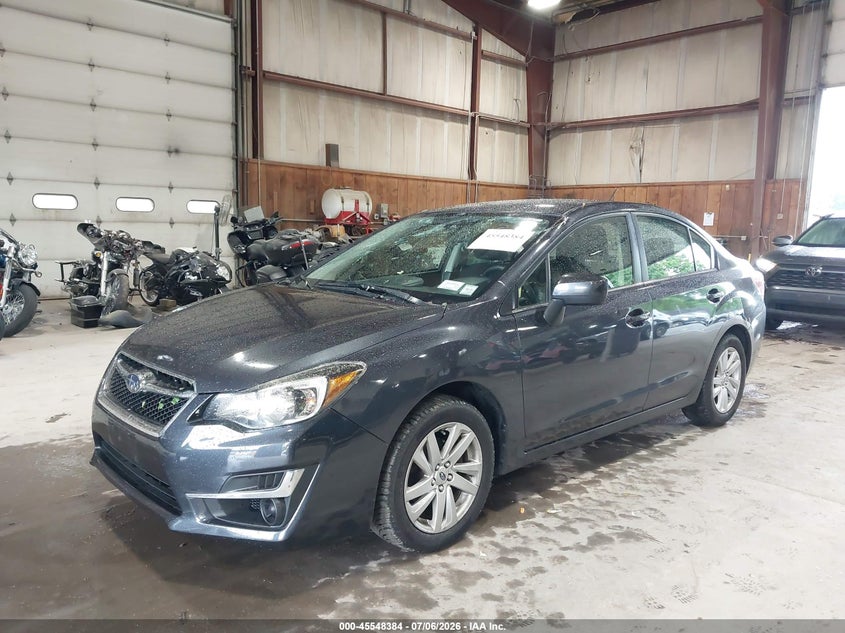 2015 Subaru Impreza VIN JF1GJAC67FH002085 IAAI salvage auction — FRONT END, Mv-907A (New York), sold $425 on 2026-07-29 (photo 2)