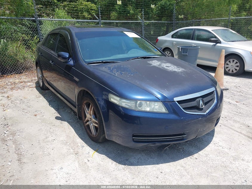2004 Acura Tl VIN 19UUA662X4A020686 IAAI salvage auction — NORMAL WEAR, Clear (Mississippi), sold $250 on 2026-07-10 (photo 1)