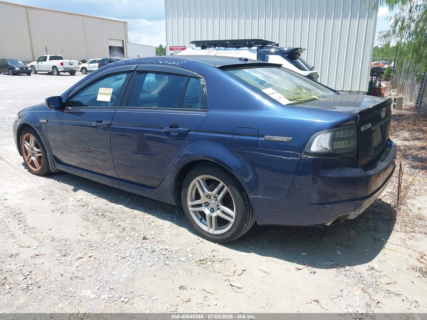 2004 Acura Tl VIN 19UUA662X4A020686 IAAI salvage auction — NORMAL WEAR, Clear (Mississippi), sold $250 on 2026-07-10 (photo 3)