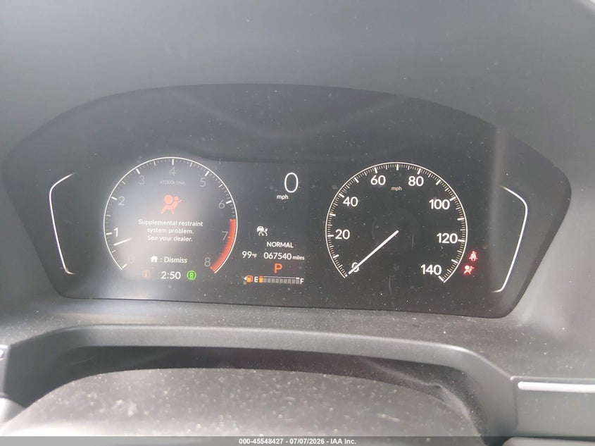 2023 Honda Pilot VIN 5FNYG1H59PB030923 IAAI salvage auction — FRONT END, Clear (South Carolina), sold $10,000 on 2026-08-18 (photo 7)