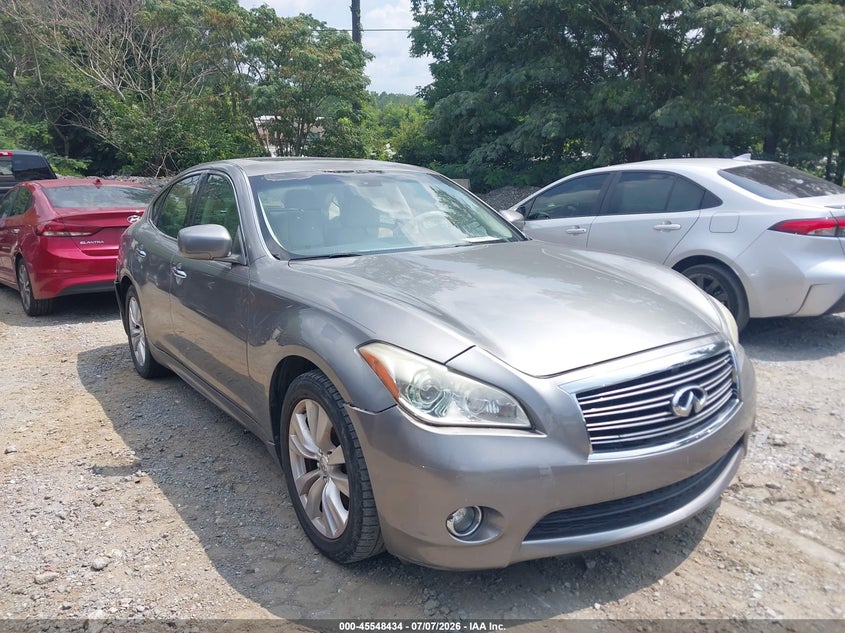 2011 Infiniti M37 VIN JN1BY1AP7BM325424 IAAI salvage auction — NORMAL WEAR, Clear (Georgia), sold $400 on 2026-07-28 (photo 1)