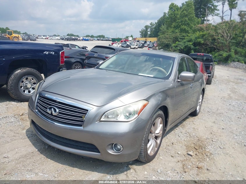 2011 Infiniti M37 VIN JN1BY1AP7BM325424 IAAI salvage auction — NORMAL WEAR, Clear (Georgia), sold $400 on 2026-07-28 (photo 2)