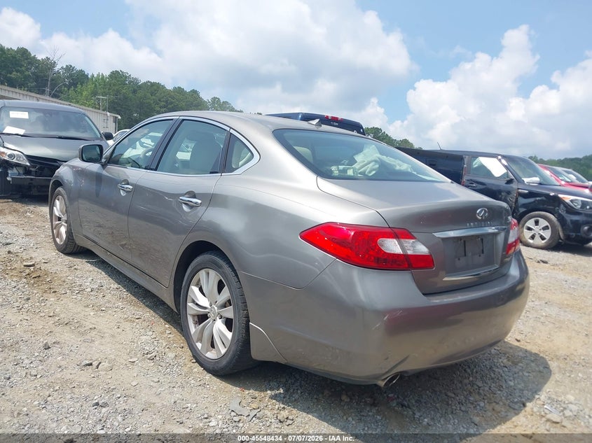 2011 Infiniti M37 VIN JN1BY1AP7BM325424 IAAI salvage auction — NORMAL WEAR, Clear (Georgia), sold $400 on 2026-07-28 (photo 3)