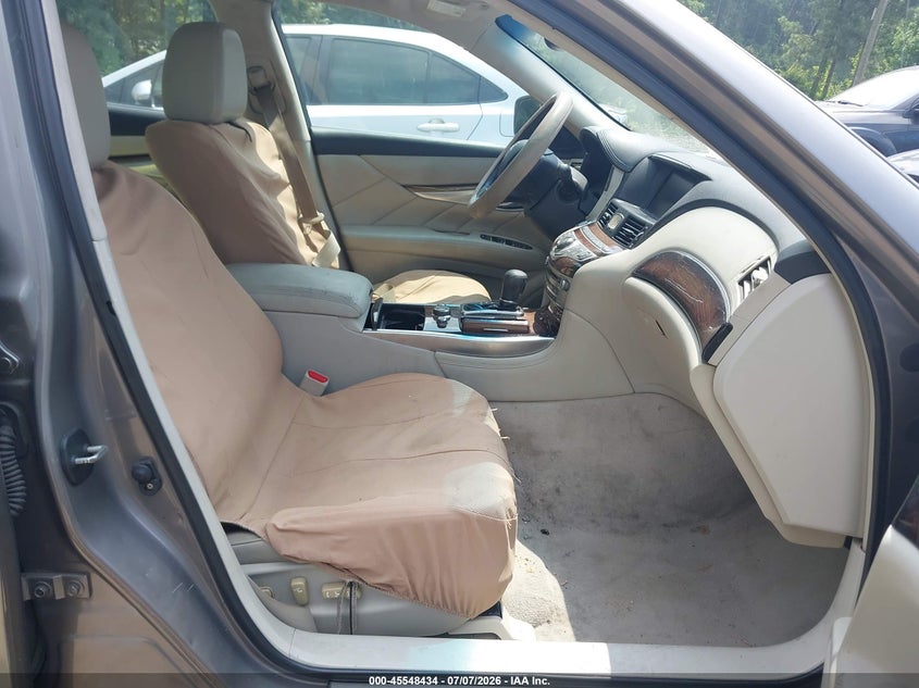 2011 Infiniti M37 VIN JN1BY1AP7BM325424 IAAI salvage auction — NORMAL WEAR, Clear (Georgia), sold $400 on 2026-07-28 (photo 5)