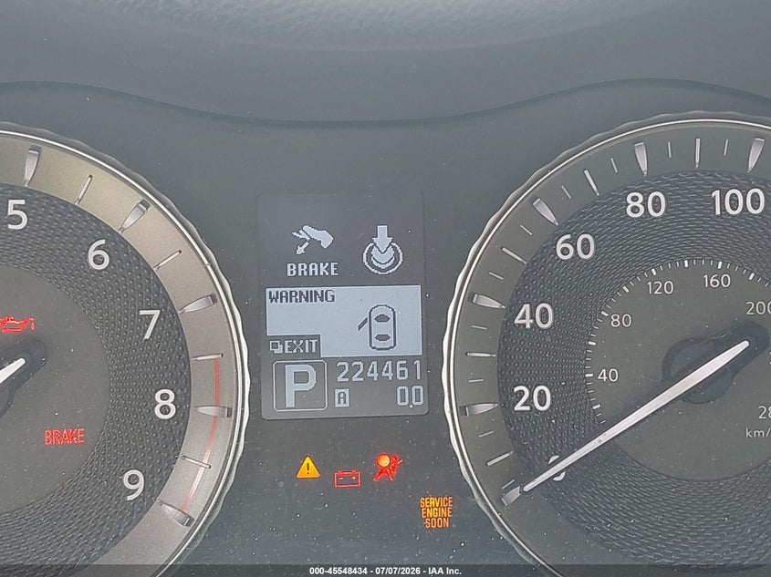 2011 Infiniti M37 VIN JN1BY1AP7BM325424 IAAI salvage auction — NORMAL WEAR, Clear (Georgia), sold $400 on 2026-07-28 (photo 7)