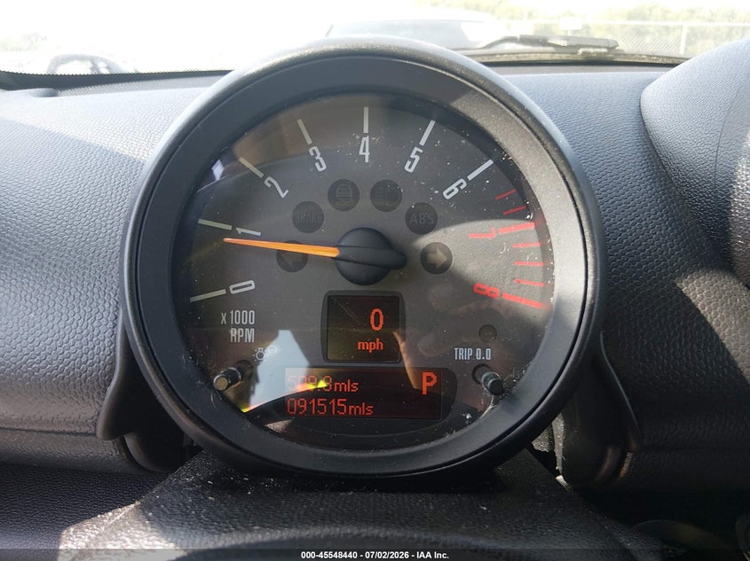 2015 Mini Countryman VIN WMWZC5C5XFWP44629 IAAI salvage auction — NORMAL WEAR, Clear (Delaware), sold $2,200 on 2026-07-13 (photo 7)