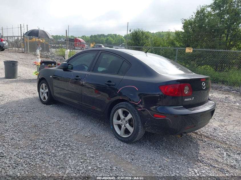 2006 Mazda 3 VIN JM1BK12F261450438 IAAI salvage auction — SIDE, Salvage (Alabama), sold $150 on 2026-07-29 (photo 3)