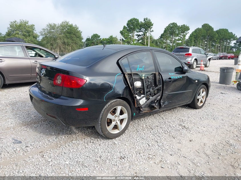 2006 Mazda 3 VIN JM1BK12F261450438 IAAI salvage auction — SIDE, Salvage (Alabama), sold $150 on 2026-07-29 (photo 4)
