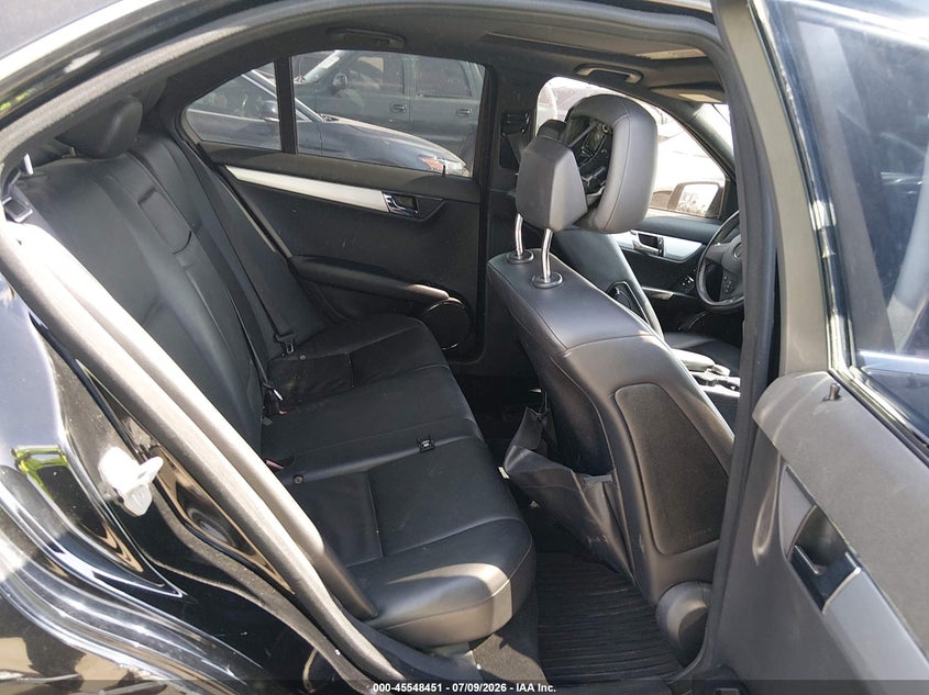 2010 Mercedes-benz C class VIN WDDGF5EB8AR086696 IAAI salvage auction — FRONT END, Original (Texas), sold $550 on 2026-08-12 (photo 8)
