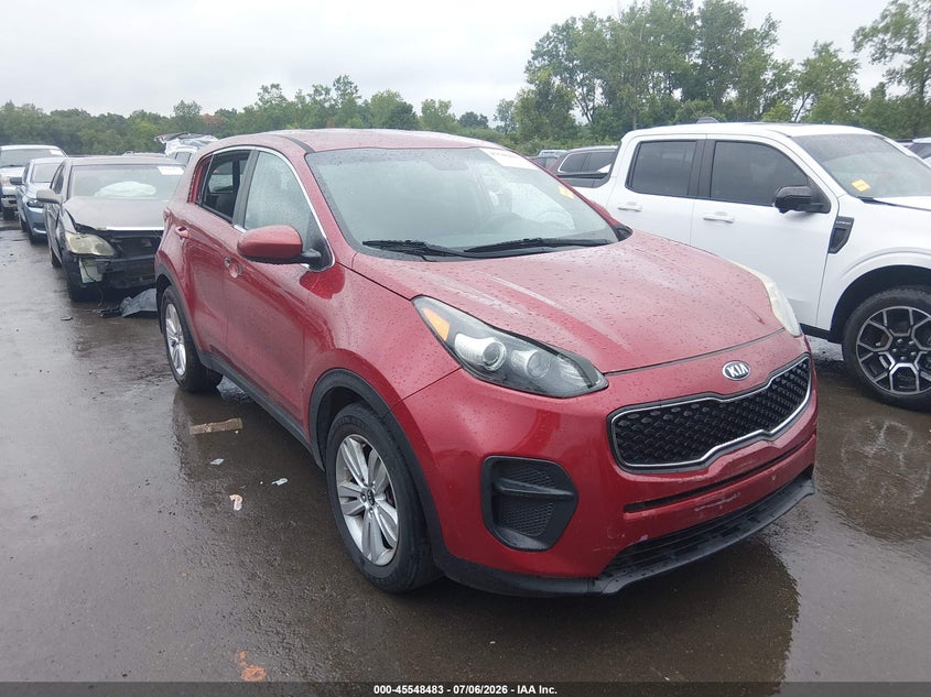 2019 Kia Sportage VIN KNDPM3AC8K7558668 IAAI salvage auction — THEFT, Salvage (Ohio), sold $1,750 on 2026-07-28 (photo 1)
