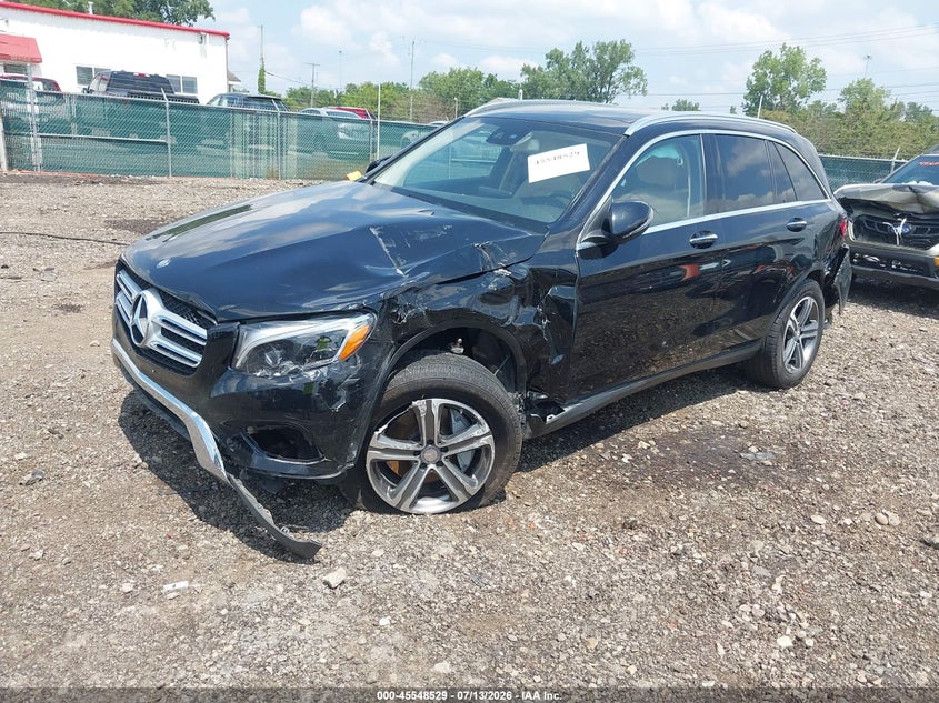 2016 Mercedes-benz Glc VIN WDC0G4KB6GF008025 IAAI salvage auction — LEFT FRONT, Salvage (Ohio), sold $3,800 on 2026-08-07 (photo 2)