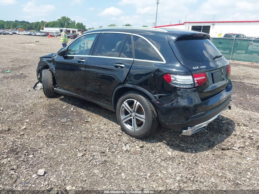 2016 Mercedes-benz Glc VIN WDC0G4KB6GF008025 IAAI salvage auction — LEFT FRONT, Salvage (Ohio), sold $3,800 on 2026-08-07 (photo 3)
