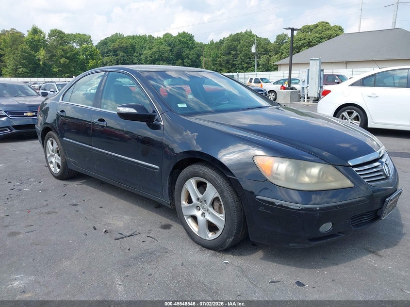 2006 Acura Rl VIN JH4KB16536C004500 IAAI salvage auction — NORMAL WEAR, Clear (Georgia), sold $325 on 2026-07-16 (photo 1)