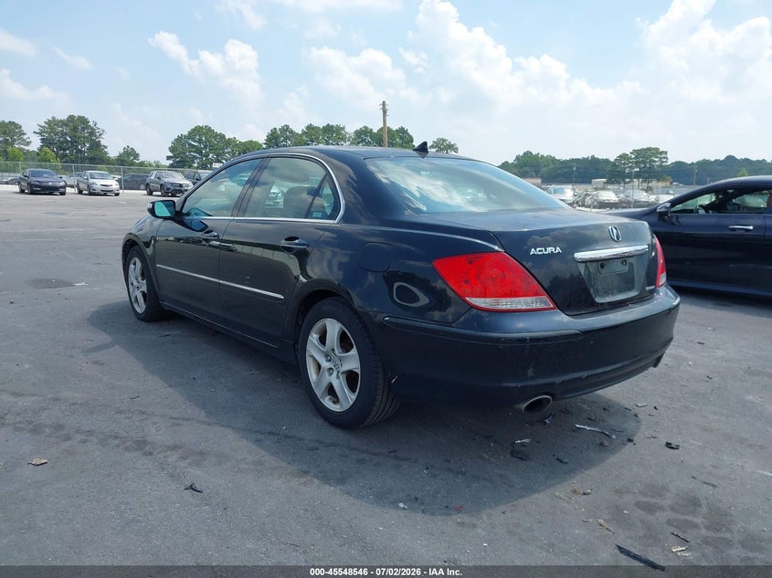 2006 Acura Rl VIN JH4KB16536C004500 IAAI salvage auction — NORMAL WEAR, Clear (Georgia), sold $325 on 2026-07-16 (photo 3)