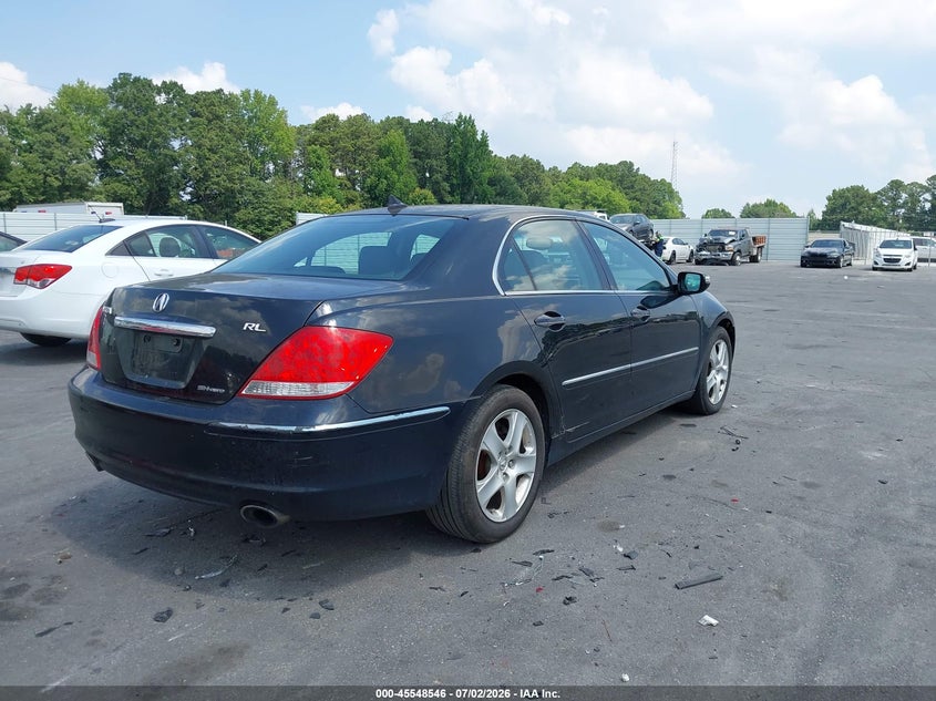 2006 Acura Rl VIN JH4KB16536C004500 IAAI salvage auction — NORMAL WEAR, Clear (Georgia), sold $325 on 2026-07-16 (photo 4)